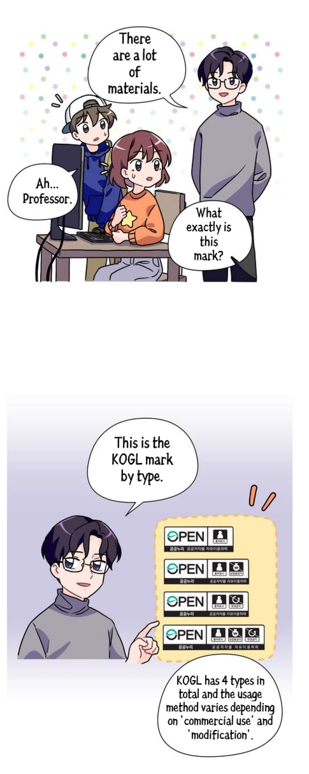 Webtoon traduit en anglais